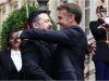Emmanuel Macron and Volodymyr Zelensky