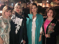Elham Shaheen, Carole Samaha, Boosy Shalaby and Lamis Al Hadidi in Carole Samaha's Suhoor 
