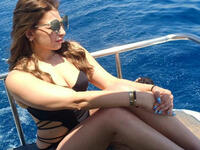 Menna Galal shares photos from nights out and summer vacations to her Instagram account even if she is wearing a swimsuit and is not afraid of criticism Source mennagalalofficial Instagram