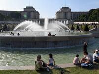 Forecasters predicted new temperatures highs in a string of countries, including Belgium, Luxembourg and the Netherlands, where the mercury is set to reach 40 degrees Celsius (104 Fahrenheit) for the first time on July 23, 2019.  BERTRAND GUAY / AFP