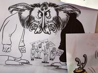 In war-torn northwest Syria, cartoonist Amani al-Ali takes her pen to the screen to sketch life in the embattled opposition bastion of Idlib. Through her cartoons, Ali has boldly challenged traditions to comment on life in the anti-regime bastion, and to condemn seeming international indifference to civilian deaths. Omar HAJ KADOUR / AFP