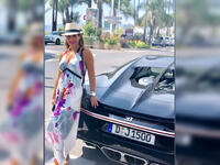 Menna in Cannes Source @manoushafadali instagram