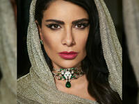 Saba Mubarak featured in Harper's Bazaar Arabia September's issue Source harpersbazaararabia.com