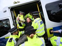 Extinction Rebellion has scheduled non-violent protests chiefly in Europe, North America and Australia over the next fortnight. Ben STANSALL / AFP