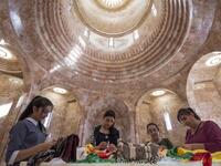 An ancient ethnic group much persecuted for their faith, Yazidis have found a safe haven in the ex-Soviet Caucasus country and have built this gleaming white temple surrounded by a rose garden. Yazidis have a community of around 35,000 in Armenia, where they are able to freely practise their religion. They also live in Syria, Turkey and Iraq.  KAREN MINASYAN / AFP