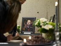 Western University in London, Ontario on January 8, 2020, for 4 of the school’s graduate students who were killed in the plane crash in Iran, including Milad Nahavandi. A Ukrainian airliner crashed shortly after take-off from Tehran on January 8 killing all 176 people on board, in a disaster striking a region rattled by heightened military tensions. Geoff Robins / AFP