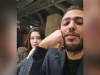 Rawan Bin Hussein and Youssef Magariaf