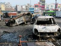 Widespread anti-Muslim mob violence has killed at least 27 and injured many more. (Twitter)