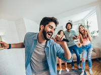 Do karaoke! Fortunately, nobody will be watching which should add a layer of encouragement for many (Shutterstock)