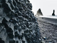 Basalt Columns, Black Sand Beach, Iceland, Vik (Shutterstock)