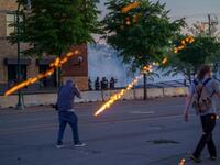 Three days after a policeman was filmed holding his knee to George Floyd's neck for more than five minutes until he went limp, outrage continued to spread over the latest example of police mistreatment of African Americans. kerem yucel / AFP