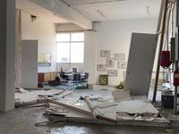 Sfeir-Semler Gallery in the aftermath of the explosion in Beirut. Image courtesy Sfeir-Semler (news.artnet.com)