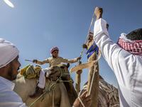 Camel racing is a traditional sport in many Arab countries, most notably in the Gulf region, and in Egypt, bedouins of the South Sinai desert have kept up the tradition. Khaled DESOUKI / AFP