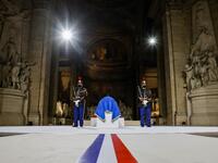 France on November 11 moves the remains of World War I writer Maurice Genevoix into its Pantheon of national heroes in Paris, an honour championed by the French president to encourage remembrance of the conflict. Genevoix wrote five memoirs of his time as a frontline soldier experiencing the horrors of trench warfare in the conflict, which he later collected into a single book "Ceux de 14" ("Men of 14"). Ludovic MARIN / POOL / AFP