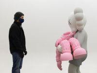 Good morning... #KAWS #GONE  (Instagram)