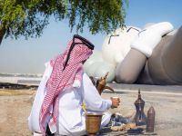 Friday mood... #KAWS #HOLIDAY #DOHA  (Instagram)