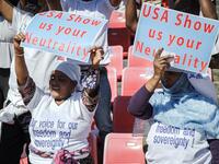 Ethiopians Protests US Restrictions on Economic and Security Assistance