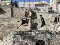 Parkour in the West Bank City of Hebron