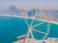 تم انجاز 60% من الإطار الخارجي لـ"عين دبي" خلال عام 2017، ويعادل إجمالي وزن الأقسام الثمانية وزن 16 طائرة ايرباص A380.