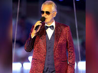 Italian tenor Andrea Bocelli