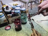 Christmas Glass Craft