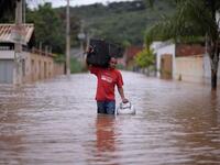 Heavy rains in Brazil