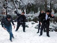 Snow in Kurdistan, Iraq