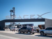 SpaceX has developed a unique recovery system for the Super Heavy booster, dubbed "Mechazilla." Instead of using landing legs, the booster will attempt to be caught by massive metal arms or "chopsticks" on a special tower. This system is designed to allow for rapid turnaround, potentially enabling relaunches within 30 minutes of landing, according to CEO Elon Musk.(photo by afp)