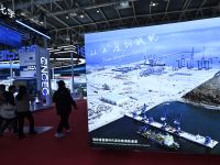 As the world's first national-level expo focusing on supply chains, the event garnered significant attention from multinational companies. About one-third of this year's exhibitors came from abroad, a rise from 26 percent last year, with major global players such as GE Healthcare and SAP confirming their participation in the third edition of the expo. (Photo by Afp)