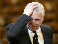 Britain's Prince Andrew, Duke of York attends a Requiem Mass, a Catholic funeral service, for the late Katharine, Duchess of Kent, at Westminster Cathedral in London on September 16, 2025. AFP King Charles strips Prince Andrew of titles and residence amid Epstein scandal