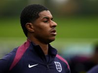 راشفورد يكشف عن مدربه المفضل في مانشستر يونايتد (Photo by Oli SCARFF / AFP) راشفورد يكشف عن مدربه المفضل في مانشستر يونايتد