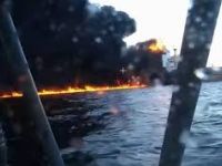 انفجار سفينتين قبالة تركيا