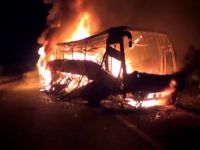 Eight killed, over 20 injured in fiery multi-vehicle crash on Pune’s Navale Bridge in India