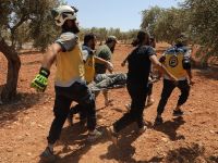 Five Syrians killed in blast at Idlib weapons depot