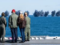 Iran threatens to blow up the US naval fleet
