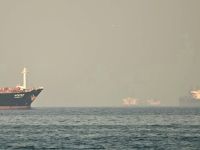 سفن في مضيق هرمز