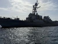 سفينة حربية أميركية