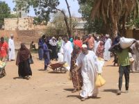 نازحون سودانيون