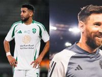 رياض محرز وميسي