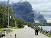 Omsk refinery, largest oil refinery 