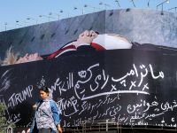 Trump and family shown in coffins in Iran