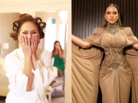 هتافات ودموع.. هكذا استقبلت نيللي كريم هدفي مصر..فيديو