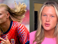الجميع ظنّها قريبة لهالاند.. قصة الفتاة الأمريكية التي اجتاحت صورها الإنترنت