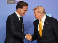 Trump with NATO Secretary General Mark Rutte