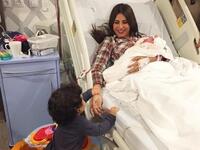 أنجبت الفنانة ريهام أيمن مولودتها الثانية "ليليا" من زوجها الفنان شريف رمزي يوم 7 مايو