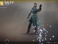 ظهرت حركة "رشة الملح" في واحدة من أكثر ألعاب الفيديو انتظارًا لعام 2017 (القدر  Destiny 2)، يمكن لأي لاعب شراؤها مقابل رسوم إضافية، إذا كان يريد شخصيته بأن ترش الملح
