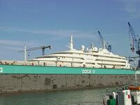 7. Al Salamah - Prince Sultan bin Abdul Aziz (d. 2011)

It’s not certain who owns the superyacht Al Salamah now, since the death of its owner Prince Sultan bin Abdul Aziz of Saudi Arabia. But the vessel is thought to be equipped with an onboard hospital as well as a library!
(Wikipedia - Creative Commons)