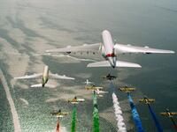 Ground-breaking aerial display that shows how unity can achieve outstanding results (Twitter)