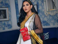 Ahlam posted pictures of herself wearing multiple Jalabiya designs that are available on her online store to 