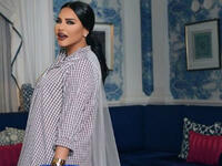 Ahlam posted pictures of herself wearing multiple Jalabiya designs that are available on her online store to 